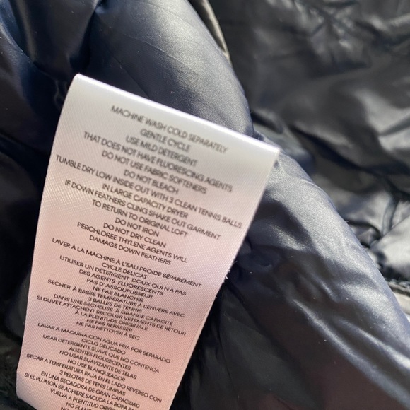 NWT CALVIN KLEIN Packable Down Jacket Hooded Zip Up - Picture 13 of 16